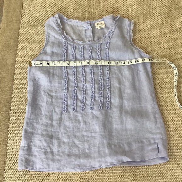 Andrea Jovine Linen Top - Picture 6 of 7